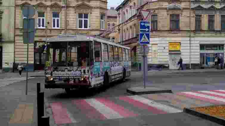 У Львові тимчасово не курсуватимуть три тролейбусні маршрути