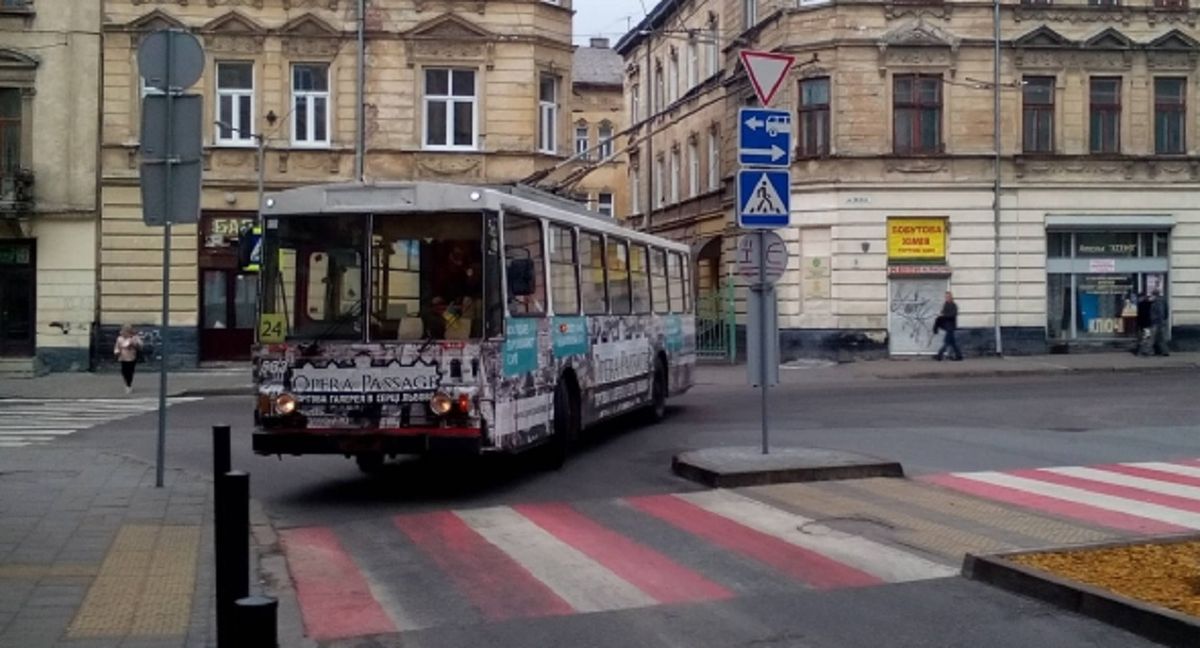 У Львові тимчасово не курсуватимуть три тролейбусні маршрути