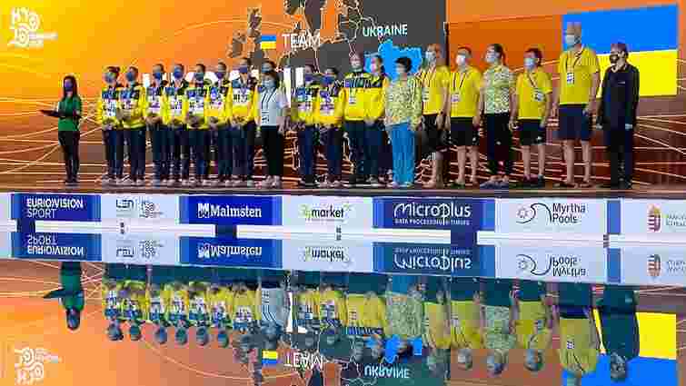 Збірна України перемогла на чемпіонаті Європи із синхронного плавання