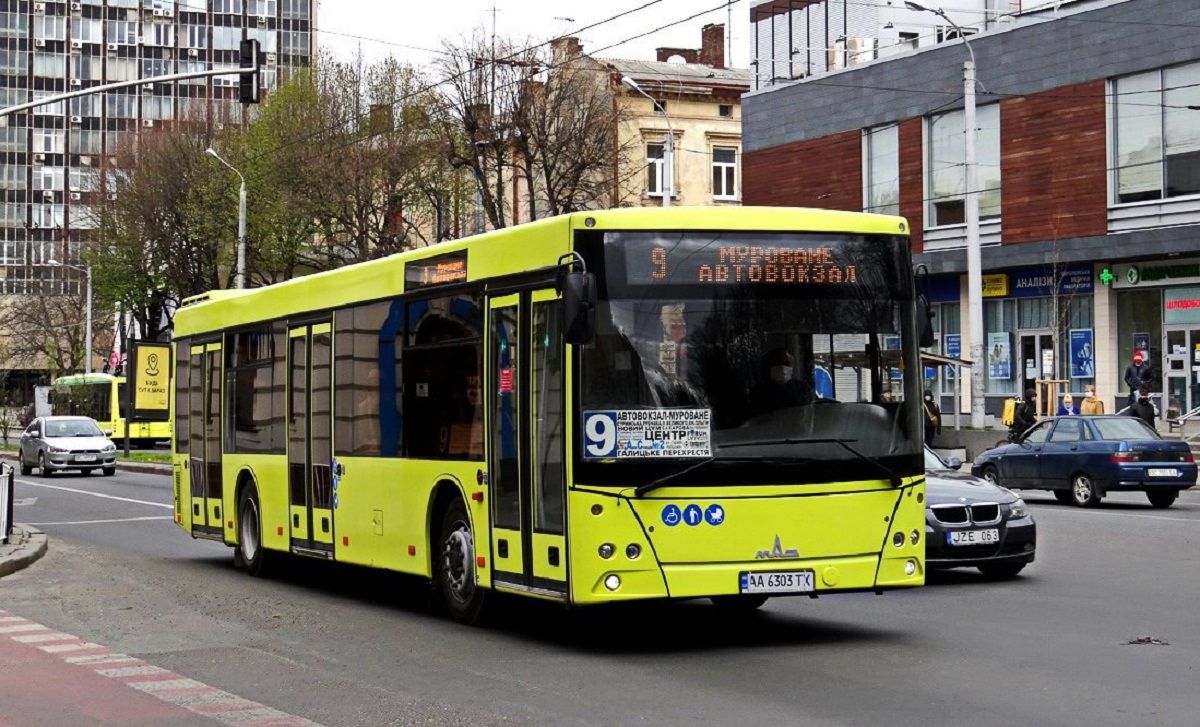 У Львові змінили кінцеву зупинку автобусного маршруту №9