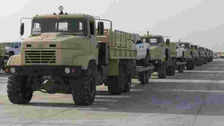 Українські вантажівки КрАЗ постачатимуть для армії США