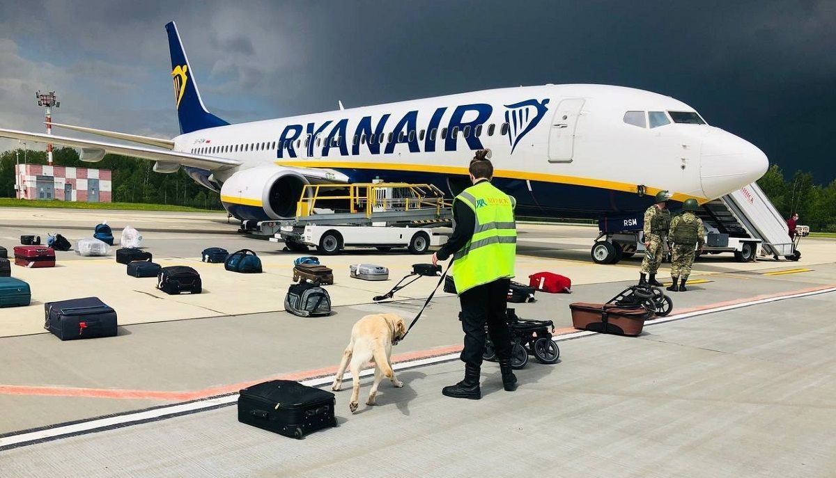 Над Білоруссю можуть призупинити всі польоти через перехоплення літака Ryanair