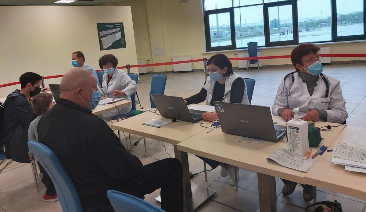  Впродовж вихідних на «Арені Львів» вакцинували більше тисячі людей