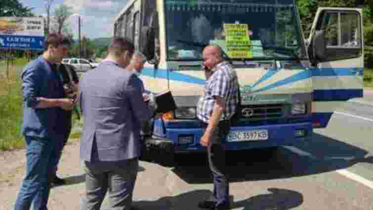 На автобусному маршруті Дрогобич-Сколе виявили нелегального перевізника