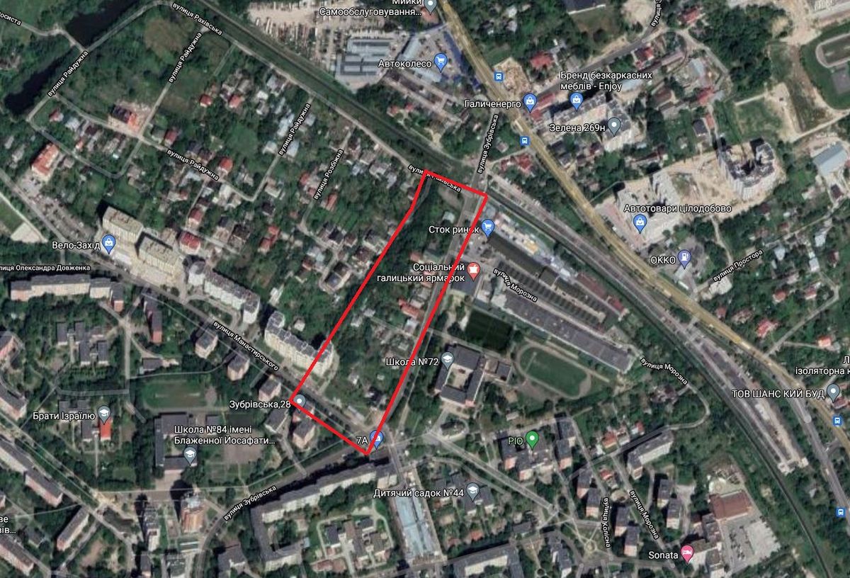 На місці особняків на Сихові планують збудувати багатоповерховий житловий квартал 
