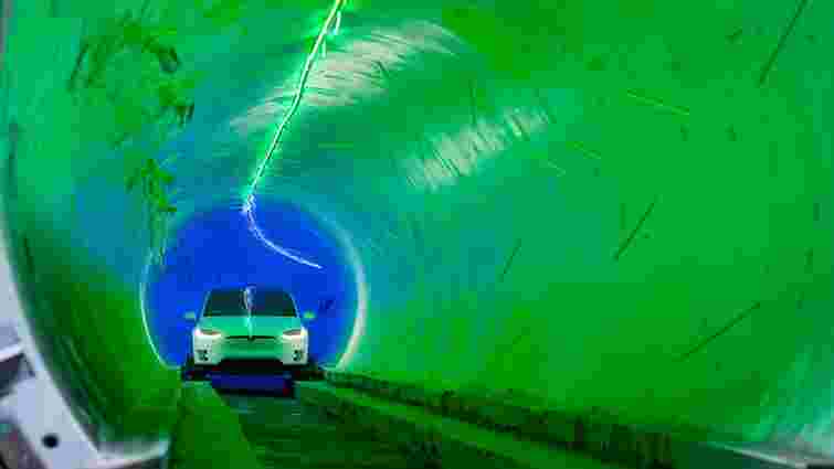 Підземний тунель Ілона Маска розпочав роботу в Лас-Вегасі