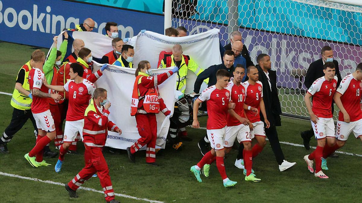 Збірна України підтримала данського футболіста Крістіана Еріксена