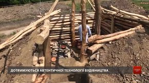 У заповіднику «Давній Пліснеськ» будують слов'янську хижу Х ст.