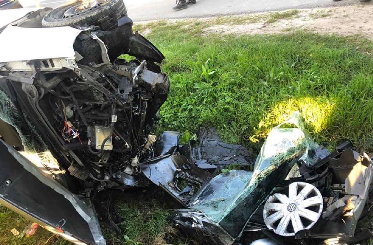 Двоє підлітків на VW Jetta розбилися в Суховолі біля Львова