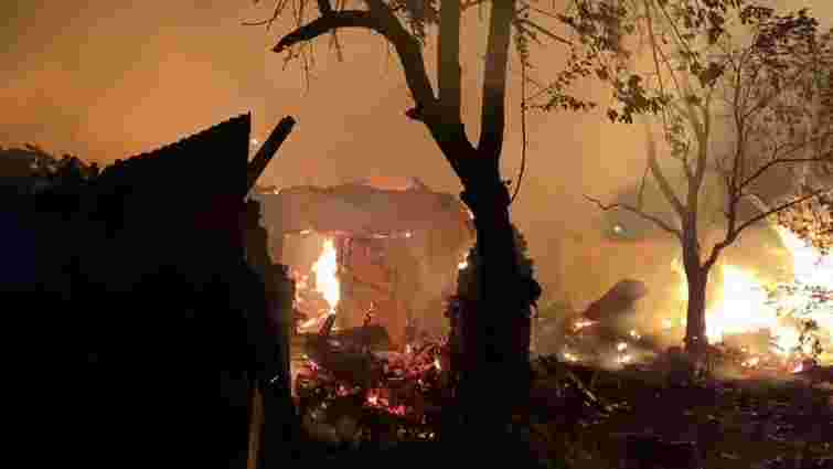 У ромському таборі в Ужгороді сталася масштабна пожежа