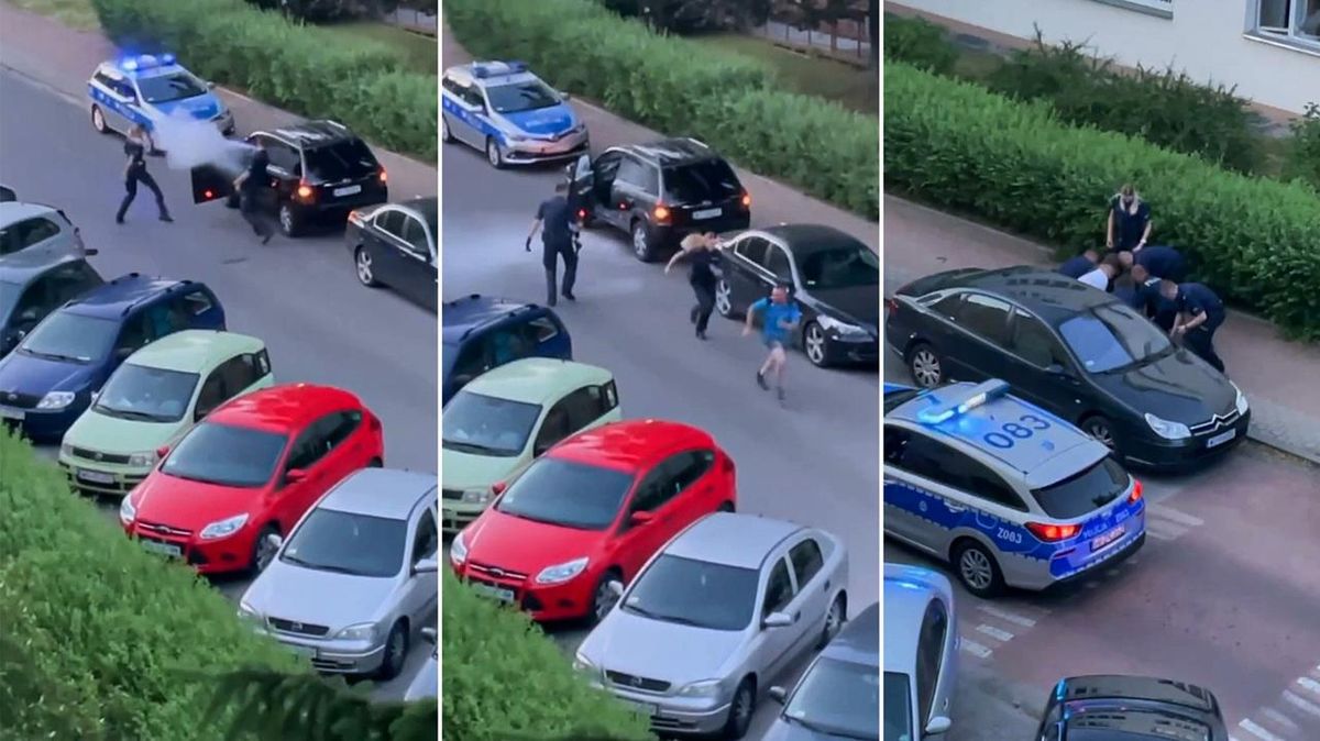Восьмеро польських патрульних не могли затримати українця під наркотиками