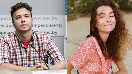 Романа Протасевича та Софію Сапегу перевели під домашній арешт