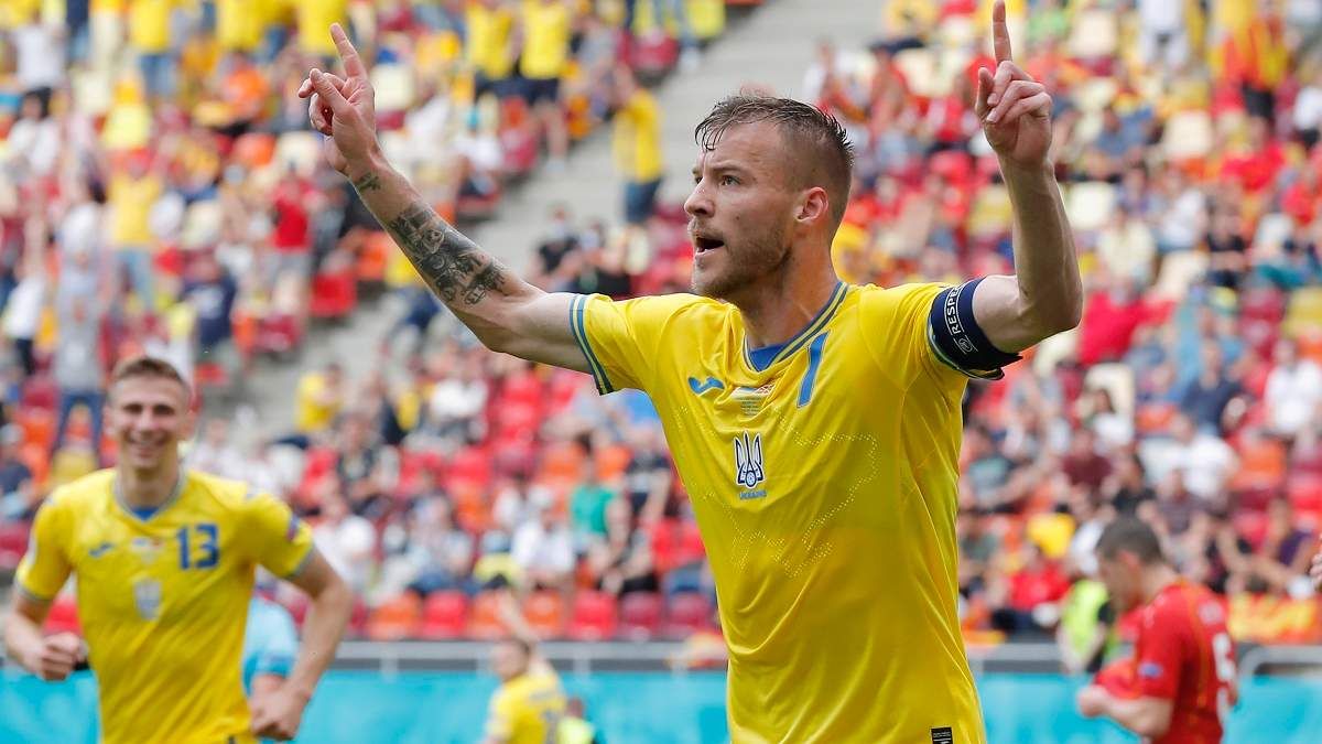Андрій Ярмоленко потрапив до символічної збірної групового етапу Євро-2020