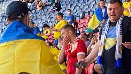 Під час матчу зі Швецією українці побили російського фаната