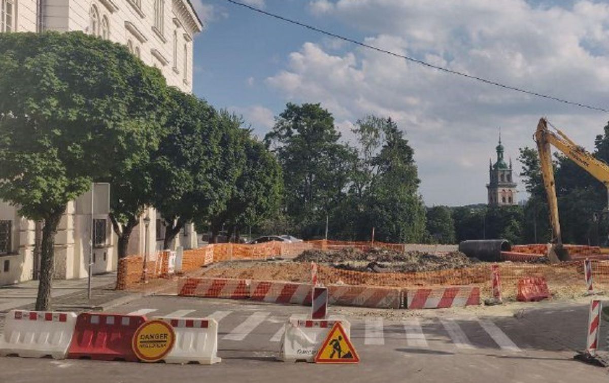 Частина вул. Винниченка у Львові буде непроїзною три тижні