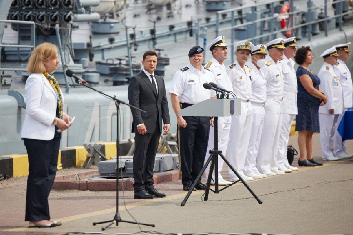 Зеленський розповів, як модернізуватимуть Військово-морські сили ЗСУ