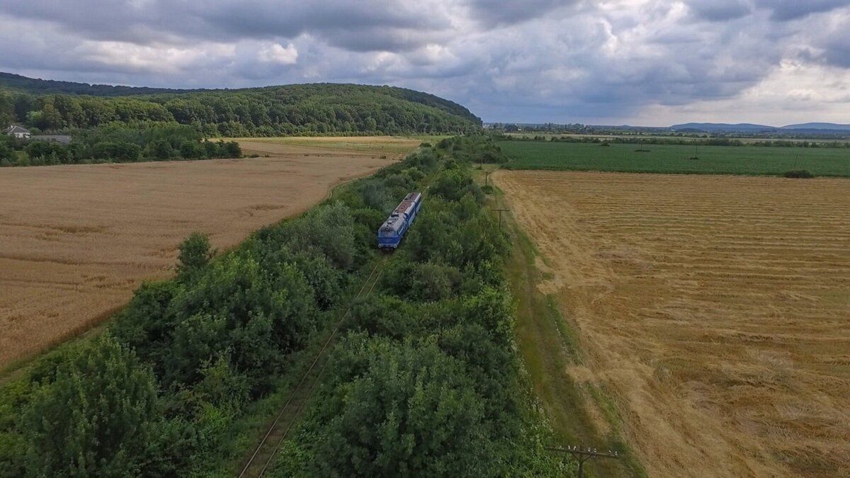 Закарпатці не дали демонтувати частину історичної Боржавської вузькоколійки