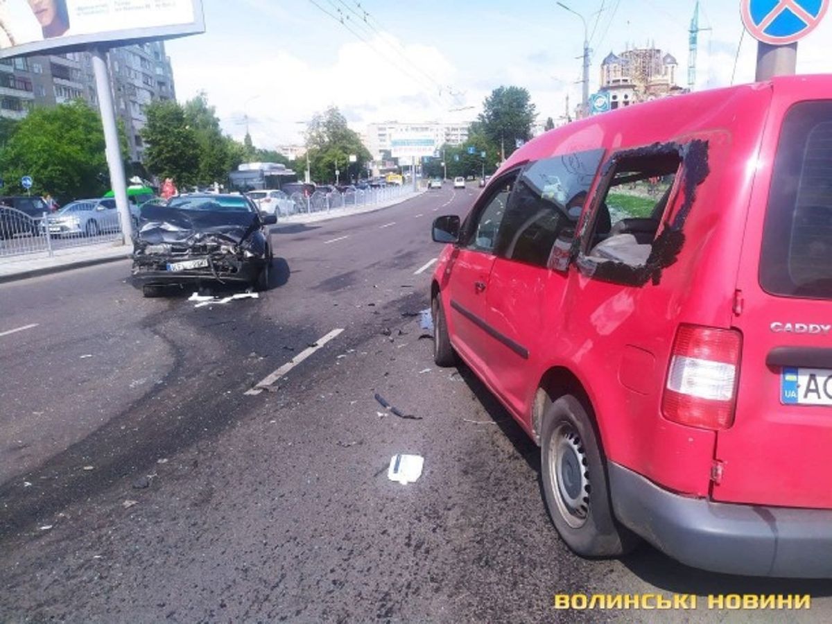 Внаслідок ДТП у Луцьку госпіталізували дев'ятирічного хлопчика
