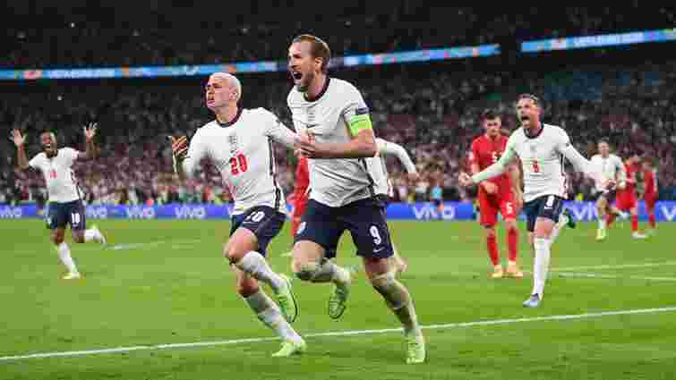 Збірна Англії стала другим фіналістом Євро-2020