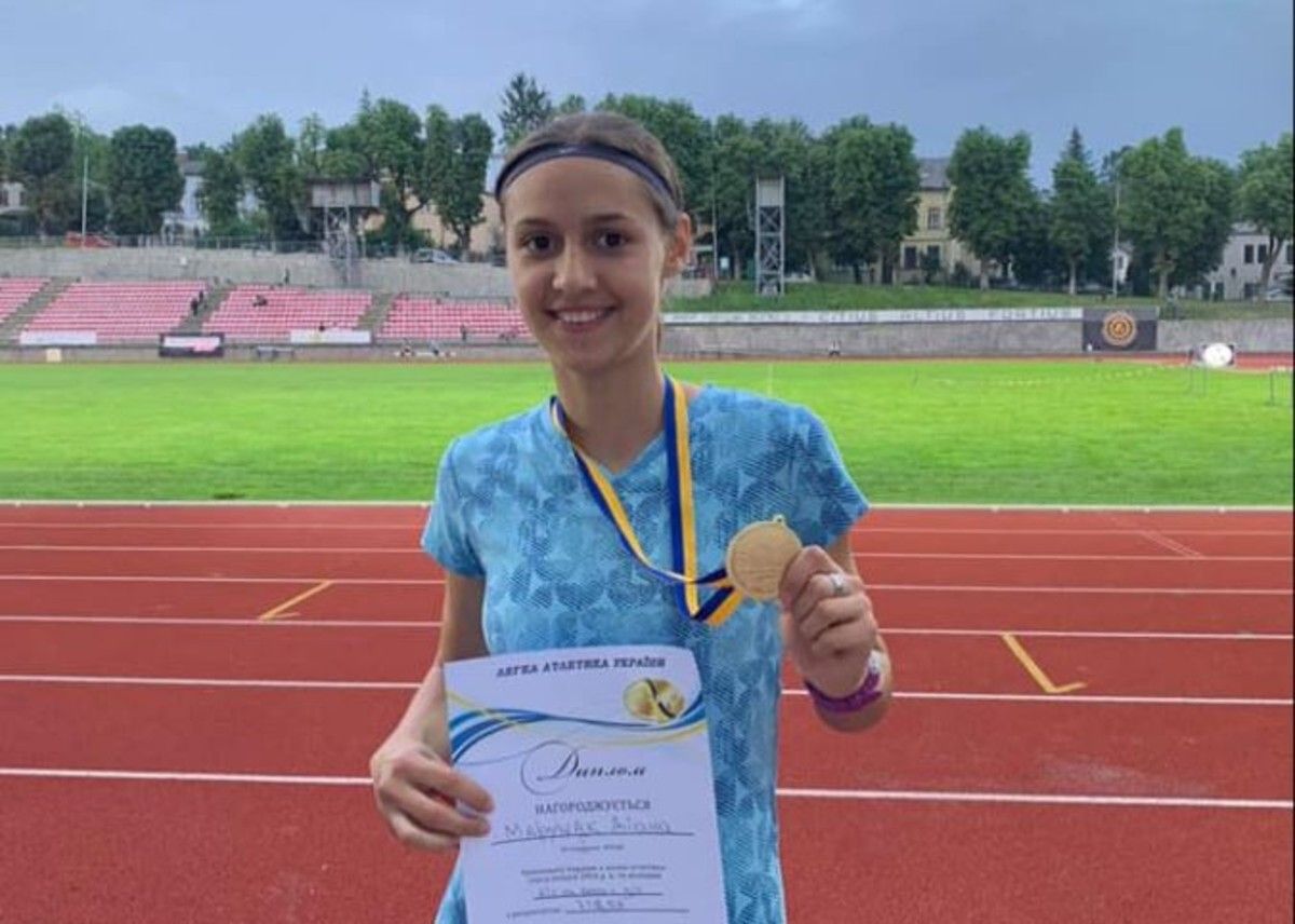 Тернополянка Діана Марущак стала чемпіонкою України з бігу на 2000 метрів