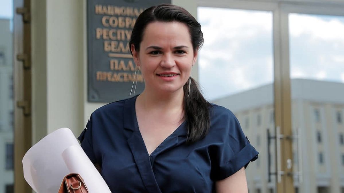 Тихановська розповіла про неофіційну зустріч із Зеленським у Вільнюсі