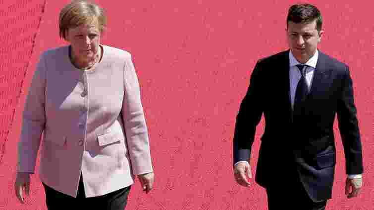 Зеленський не обговорюватиме із Меркель компенсацію Україні за «Північний потік-2»