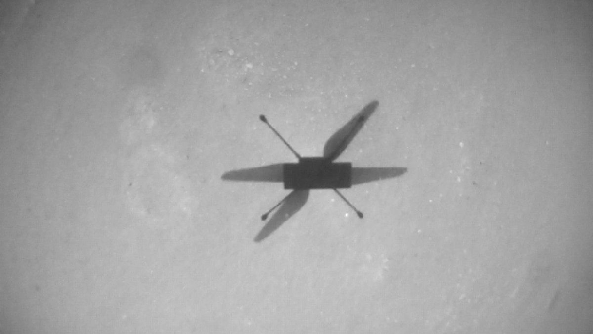Вертоліт NASA «Винахідливість» пролетів на Марсі на рекордній висоті