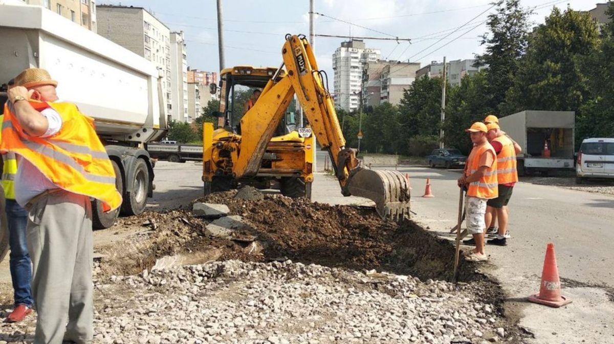 У Тернополі розпочали ремонт моста на Бережани
