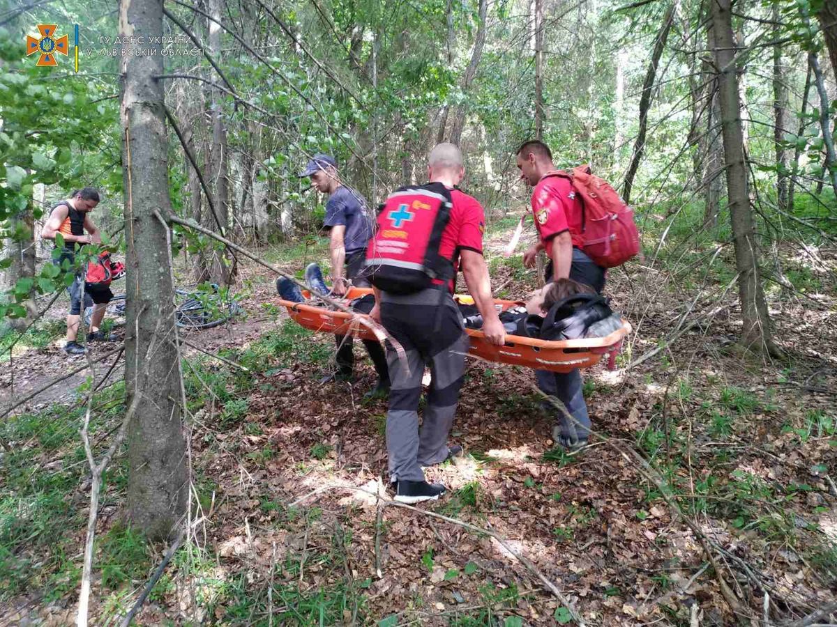 У горах на Львівщині травмувався 15-річний велосипедист