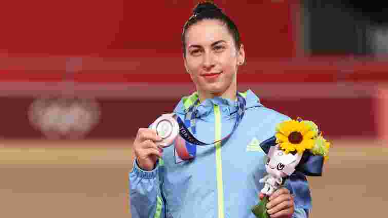 Львівська велогонщиця Олена Старікова виграла срібло в спринті на Олімпіаді