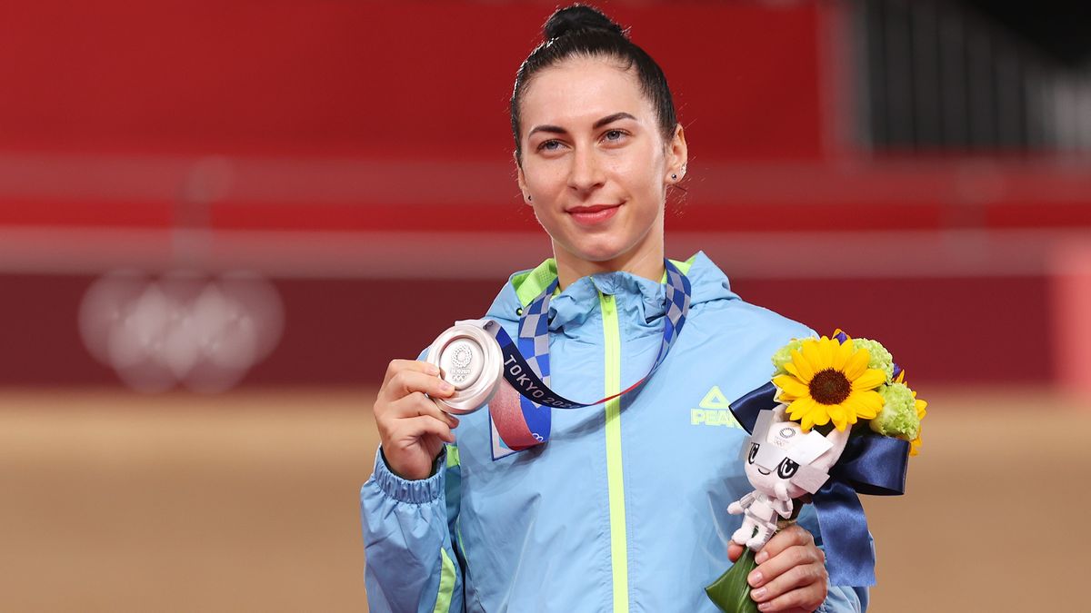 Львівська велогонщиця Олена Старікова виграла срібло в спринті на Олімпіаді