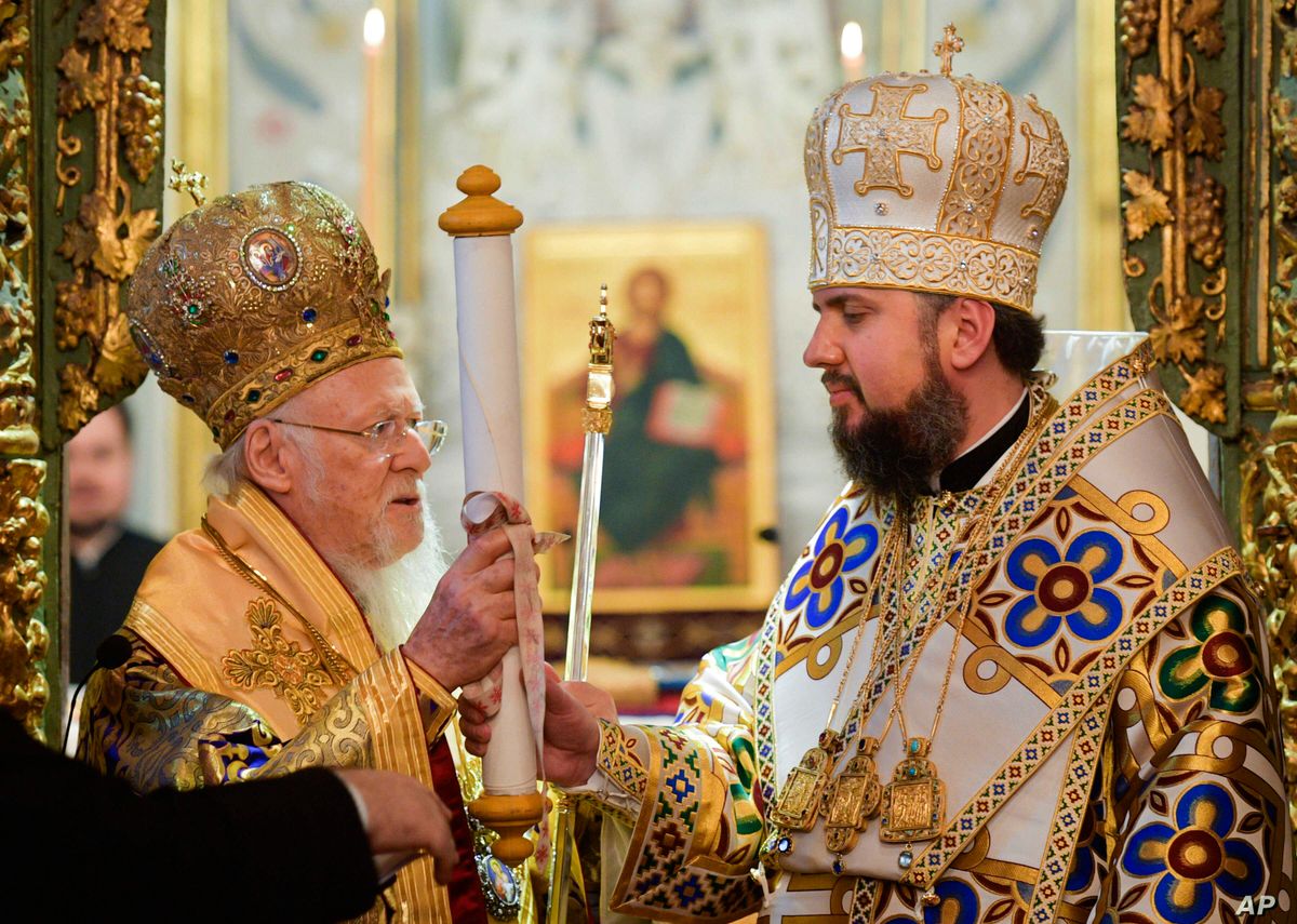 Варфоломій та Епіфаній проведуть спільну літургію в Києві
