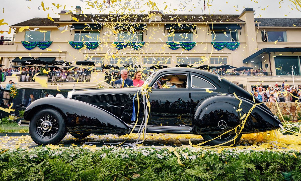 Mercedes-Benz 540K Autobahnkurier 1938 року став зіркою Конкурсу елегантності