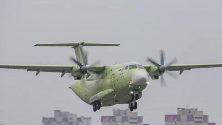 Біля Москви розбився новітній російський військовий літак Іл-112В