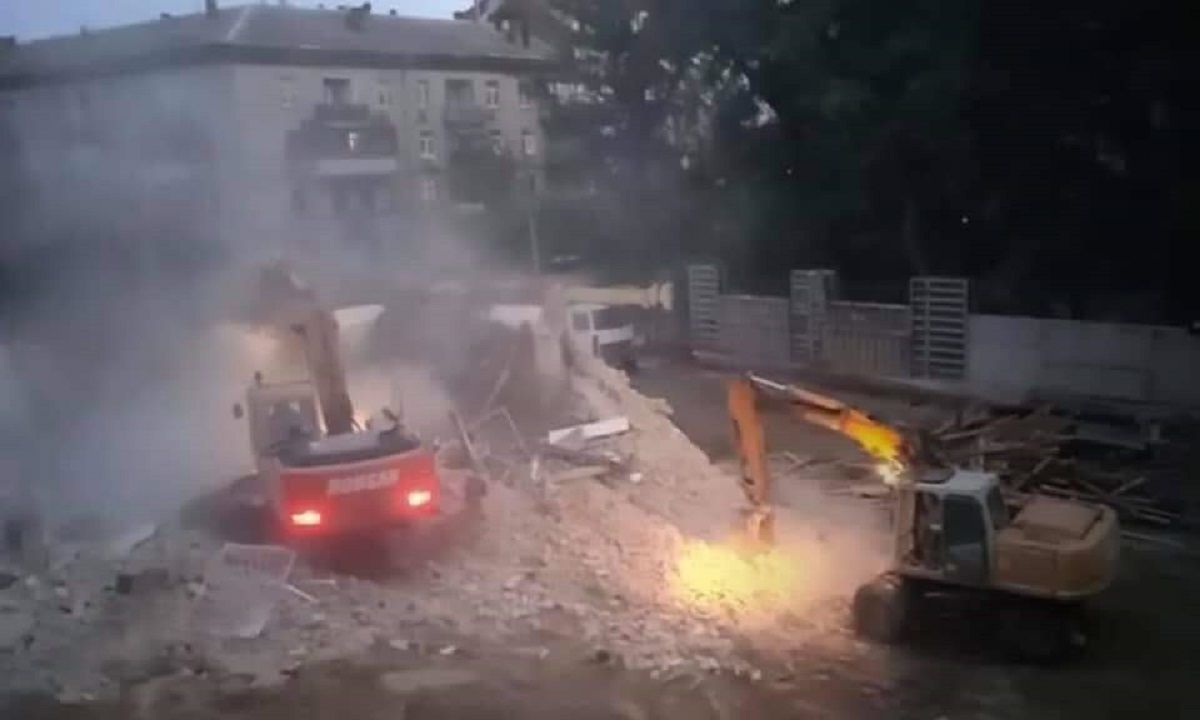 В центрі Києва знесли історичну садибу Олександра Барбана