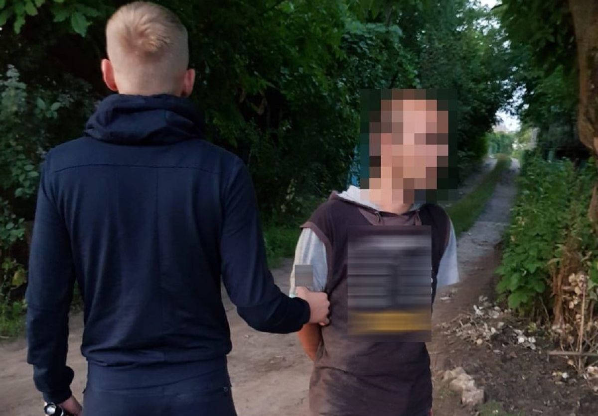 У Луцьку затримали 33-річного крадія з телевізором у руках 