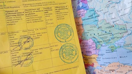 Мешканець Львівщини підробив сертифікат про вакцинацію та намагався перетнути з ним кордон