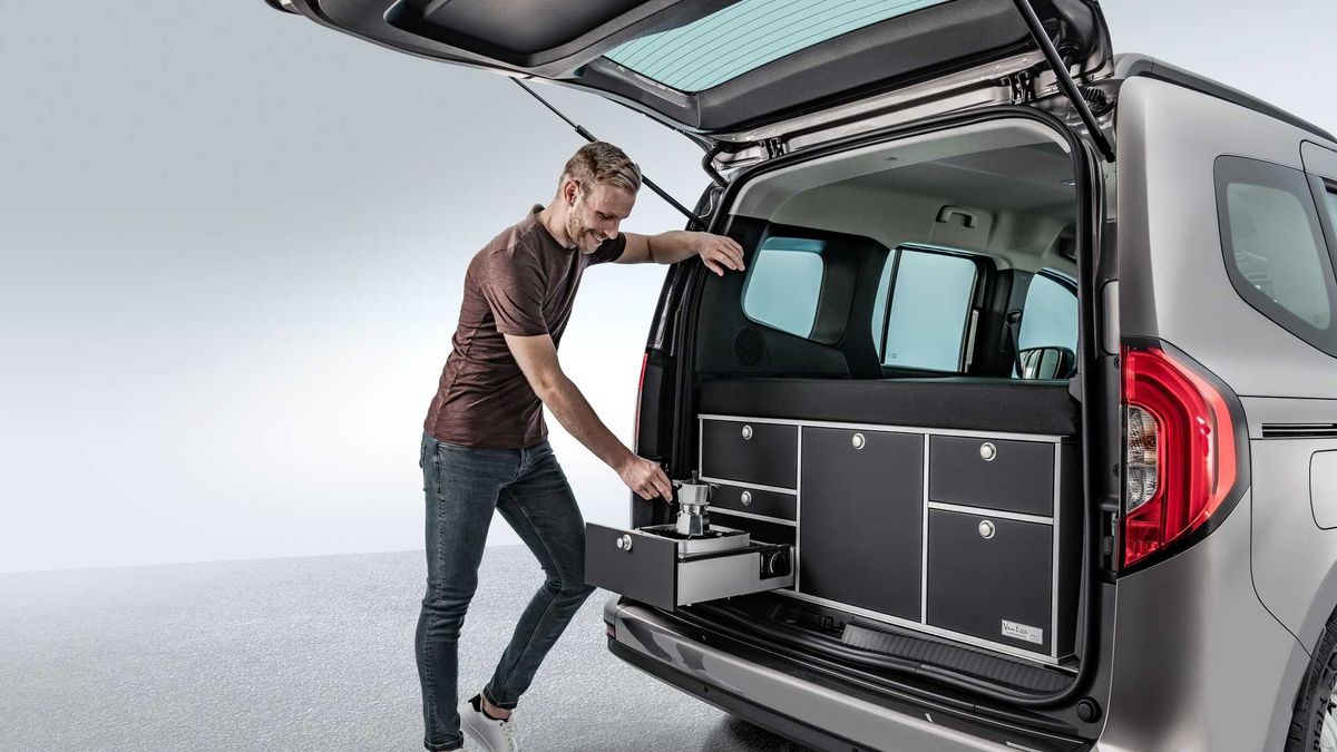 Mercedes-Benz Citan отримав ліжко і кухню