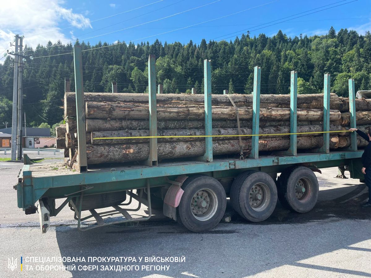 На хабарі затримали лісника Сколівського військового лісгоспу