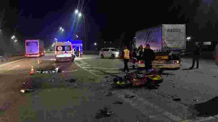 На трасі неподалік Дубна у ДТП з фурою загинув 23-річний мотоцикліст