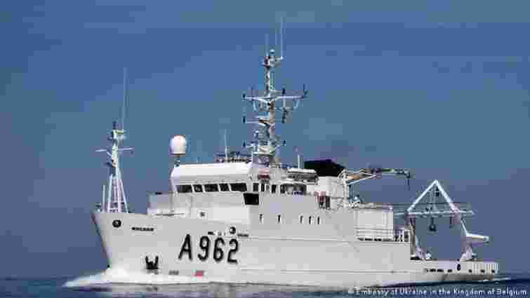 Бельгія подарувала Україні судно для дослідження Чорного і Азовського морів