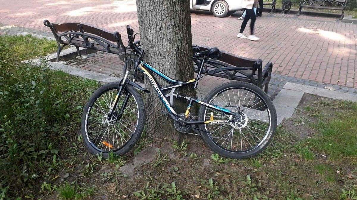 Велосипедист збив жінку у львівському парку, обоє важко травмувалися