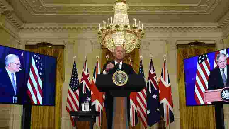США, Велика Британія та Австралія створили оборонний альянс AUKUS