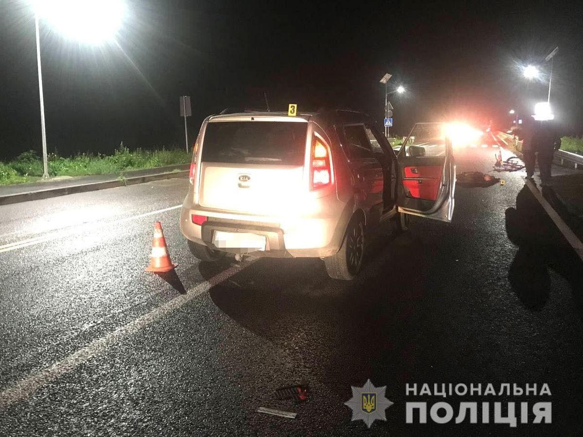 У ДТП під Здолбуновом загинув 68-річний пішохід з велосипедом