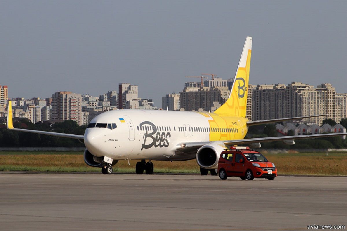 Український лоукостер Bees Airline анонсував перший регулярний внутрішній рейс