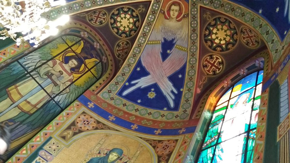 Розписи каплиці церкви Серця Христового, виконані Юліаном Буцманюком