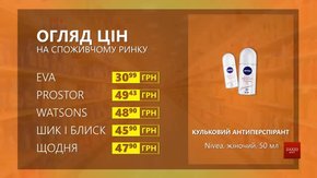 Огляд цін на кульковий жіночий антиперспірант Nivea у мережевих магазинах
