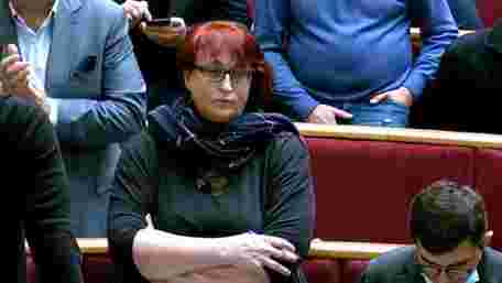 Депутатка від СН потрапила у скандал через висловлювання про смерть Полякова