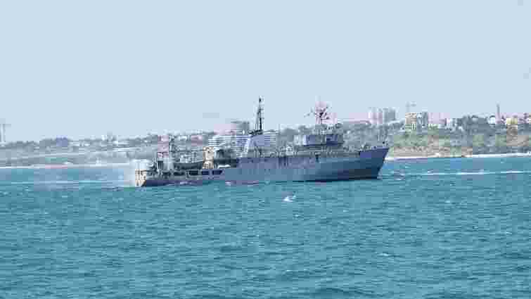 У Чорному морі мало не затонуло судно ВМС України