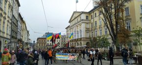 Вулицями Львова пройшла хода «Дякуємо Захисникам»